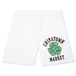 Chinatown Recycle Global Sweatshorts - Cream