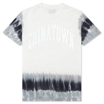 Chinatown Reflective Arc Tie Dye Tee - Black Tie Dye