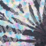 Chinatown Rhinestone Arc Overdye Tee - Spiral Tie Dye