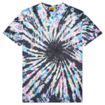 Chinatown Rhinestone Arc Overdye Tee - Spiral Tie Dye