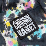 Chinatown Rhinestone Arc Overdye Tie Dye Shorts - Tie Dye