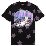 Chinatown Ride The Wave Glitch Tee - Black