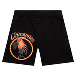 Chinatown Skelly World Tour Sweatshorts - Black