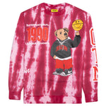 Chinatown Smiley Champion Varsity Bear Crewneck - Red
