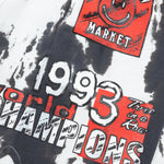 Chinatown Smiley Champions 3 Rings Tie-Dye Sweatshorts - Grey