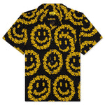 Chinatown Smiley Floral Shirt - Black