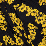 Chinatown Smiley Floral Shorts - Black