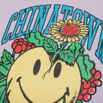 Chinatown Smiley Planter T-Shirt - Purple