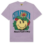 Chinatown Smiley Planter T-Shirt - Purple