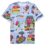 Chinatown x Li-Ning Shooting Stars AOP T-Shirt - Blue