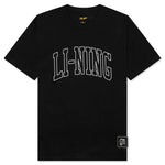 Chinatown x Li-Ning The Great Beyond Slogan T-Shirt - Black