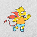 Chinatown x The Simpsons Devil Arc Hoodie - Ash