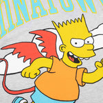 Chinatown x The Simpsons Devil Arc Hoodie - Ash