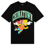 Chinatown x The Simpsons Devil Arc T-Shirt - Black