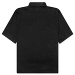 Clarity Woven Polo - Black