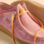 Clarks x Levi's Vintage Wallabee - Pink Combi