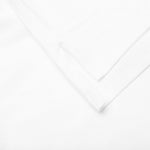 Classic FIt Polo with Logo Emblem Detail - Optic White