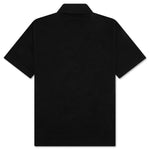 Classic Fit Polo w/ Branding - Black