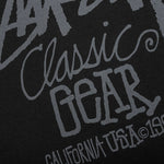 Classic Gear Pigmented Dyed Tee - Black
