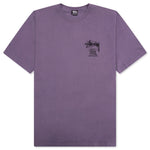 Classic Gear Pigmented Dyed Tee - Grape