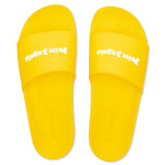 Classic Logo Pool Slider - Yellow Fluorescent