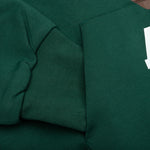 College Puffy Relaxed Fit Pullover Hoodie - Green