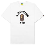 College Tee - White