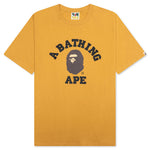 College Tee - Yellow