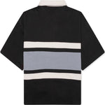 Collegiate S/S Polo Shirt - Off Black