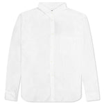 Plus Button Up Shirt - White