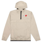 Comme Des Garcons PLAY x K-Way Le Vrai 3.0 Leon Jacket - Beige