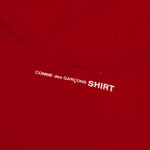 Back Logo S/S Tee - Red