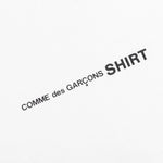 Comme Des Garcons SHIRT L/S Chest Logo Tee - White