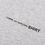 Comme Des Garcons SHIRT L/S Logo Tee - Grey