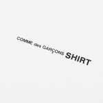 Comme Des Garcons SHIRT Logo S/S Tee - White