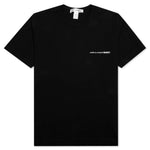 Comme Des Garcons SHIRT Logo S/S Tee - Black