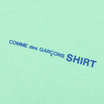 Comme Des Garcons SHIRT Logo S/S Tee - Green