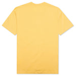 Comme Des Garcons SHIRT Logo S/S Tee - Yellow