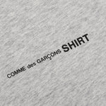 Comme Des Garcons SHIRT S/S Chest Logo Tee - Grey