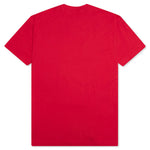 Comme Des Garcons SHIRT S/S Chest Logo Tee - Red