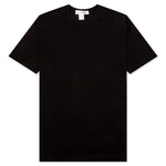 Comme Des Garcons SHIRT Small Back Logo S/S Tee - Black
