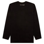 Comme Des Garcons SHIRT Small Back Logo L/S Tee - Black