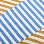 Bi-Color Stripe T-Shirt - Olive/Blue