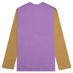 Bi-Color T-Shirt - Purple/Olive