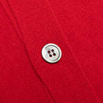 Knit Cardigan Red Heart - Red