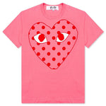 Pastelle Women's Polka Dot Logo T-Shirt - Pink