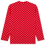 Polka Dot L/S T-Shirt - Red