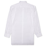 Red Emblem Button Down - White