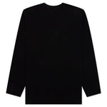 Small Red Heart L/S T-Shirt - Black