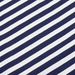 Small Red Heart Striped L/S T-Shirt - Navy/White